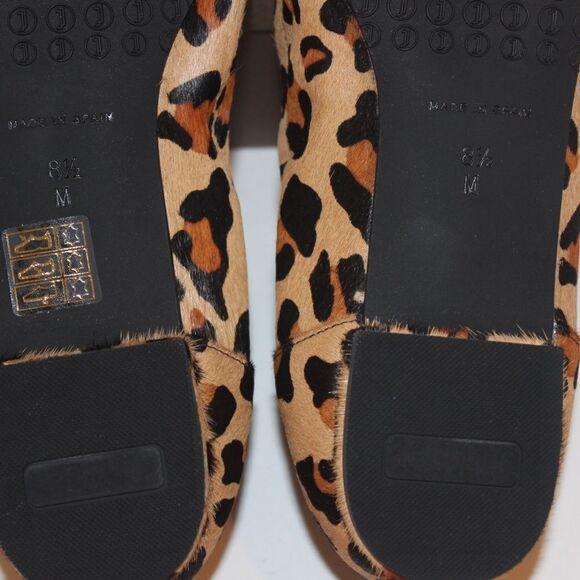 NWT Anthropologie Jon Josef Maya Leopard Comb Loafers Flats size 5 - Picture 11 of 11